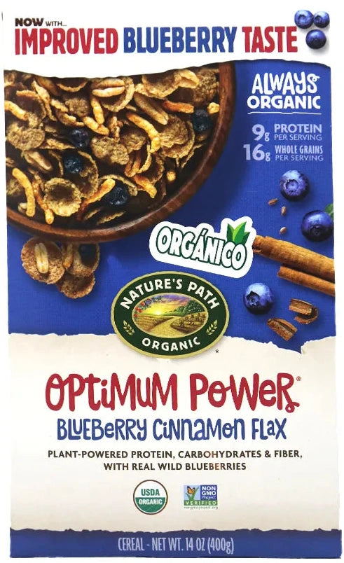 CEREAL ORGÁNICO ARÁNDANOS CANELA ALWAYS 400G