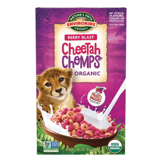 CEREAL CHEETAH CHOMPS NATURE PATH 284g