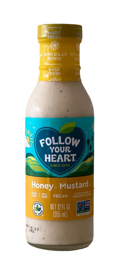 ADEREZO MOSTAZA MIEL FOLLOW YOUR HEART 355ML