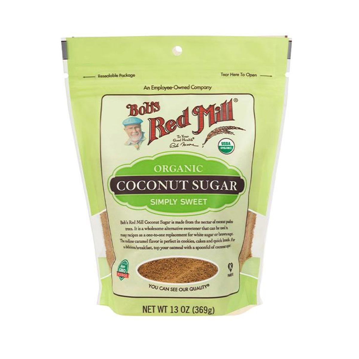 AZUCAR DE COCO ORGANICO BOBS RED MILL 369G