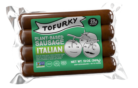 SALCHICHA ITALIANA TOFURKY 369G