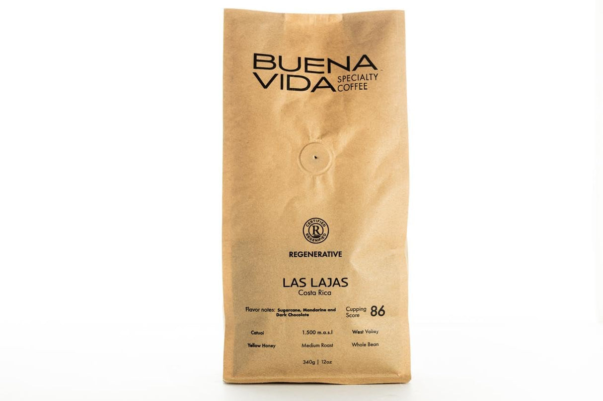 CAFE GRANO -  CENTRAL VALLEY LAS LAJAS - BUENA VIDA  - CUPPING SCORE - 86 - 340G