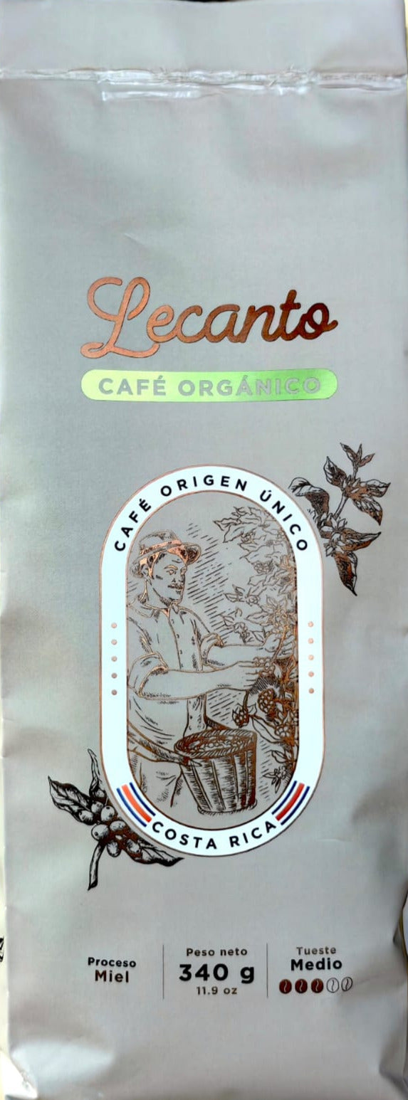CAFE ORGANICO GRANO LECANTO 340G