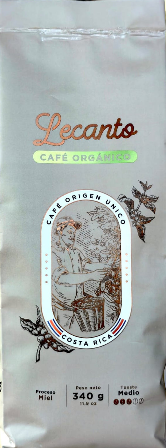 CAFE ORGANICO GRANO LECANTO 340G
