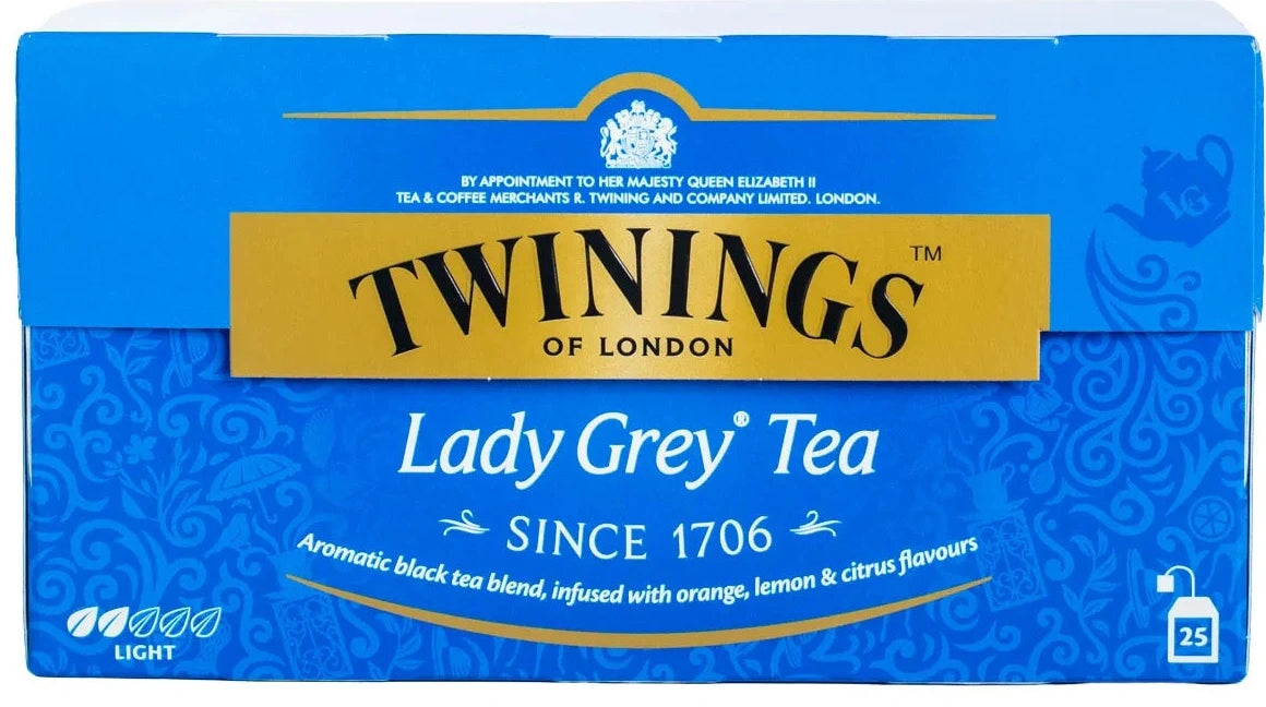 TÉ LADY GREY TWININGS OF LONDON 10 UNIDADES