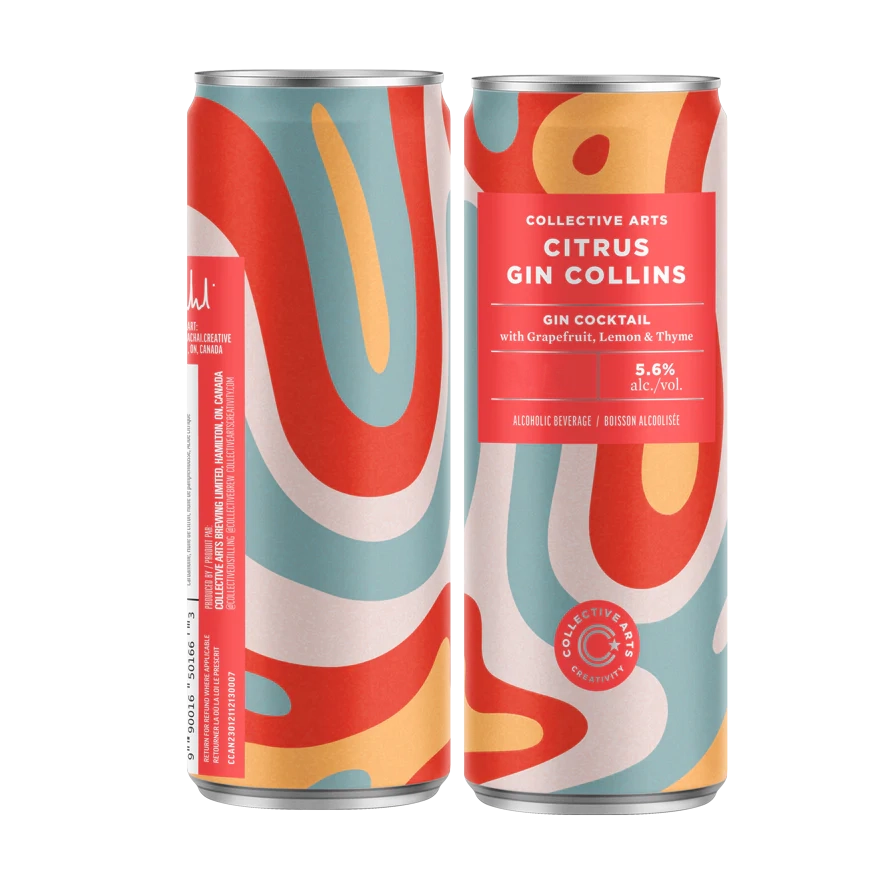 GIN COLLINS COLLECTIVE ARTS 473ML