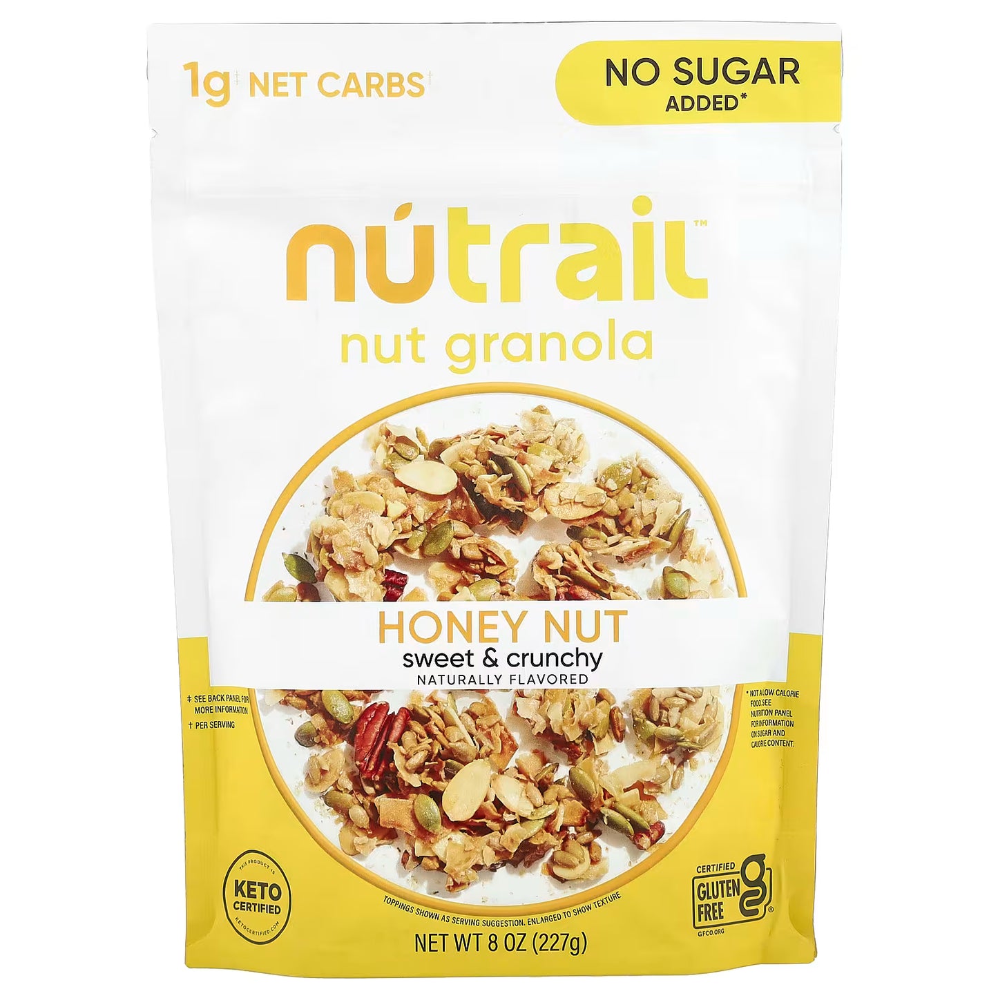 GRANOLA MIEL NUTRAIL 227g