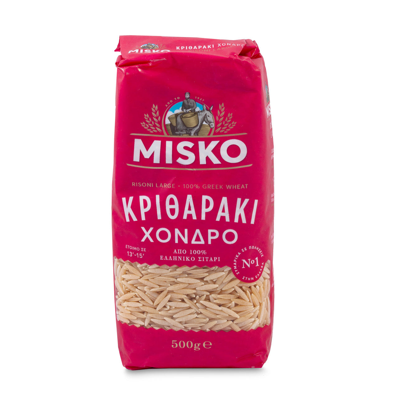 PASTA DE SÉMOLA ORZO MISKO 500G
