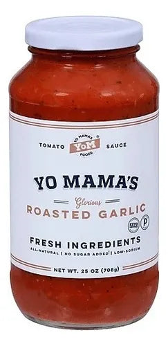 SALSA TOMATE AJO YO MAMAS 25Oz