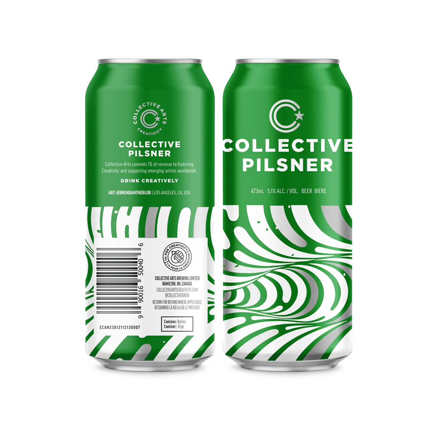 COLLECTIVE PILSNER -  COLLECTIVE ARTS  473ML