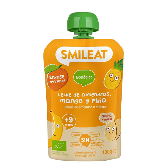 COLADO LECHE DE ALMENDRAS MANGO PINA SMILEAT 100G