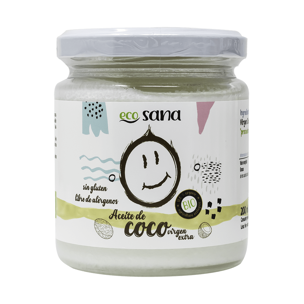 ACEITE COCO EXTRA VIRGEN ECOSANA 200ml