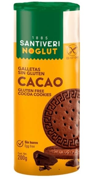 GALLETAS CACAO GLUTEN FREE NOGLUT 200g