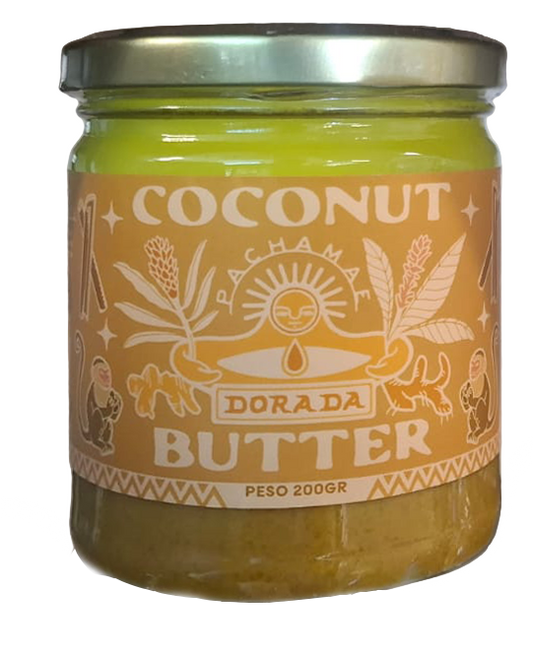 MANTEQUILLA DE COCO - DORADA - PACHAMAE 200G