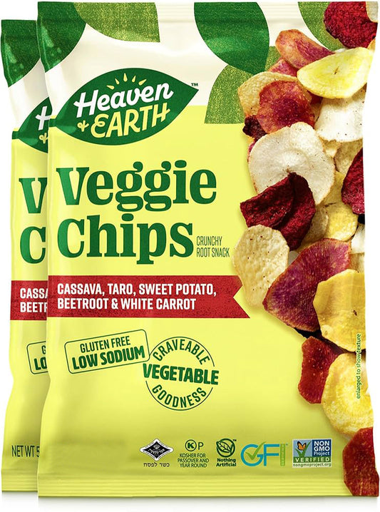 SNACKS VEGETALES HEAVEN EARTH 124g