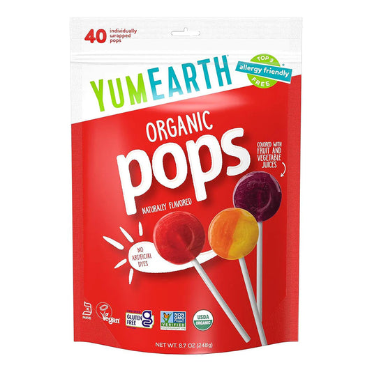 ORGANIC POPS YUMEARTH 248G