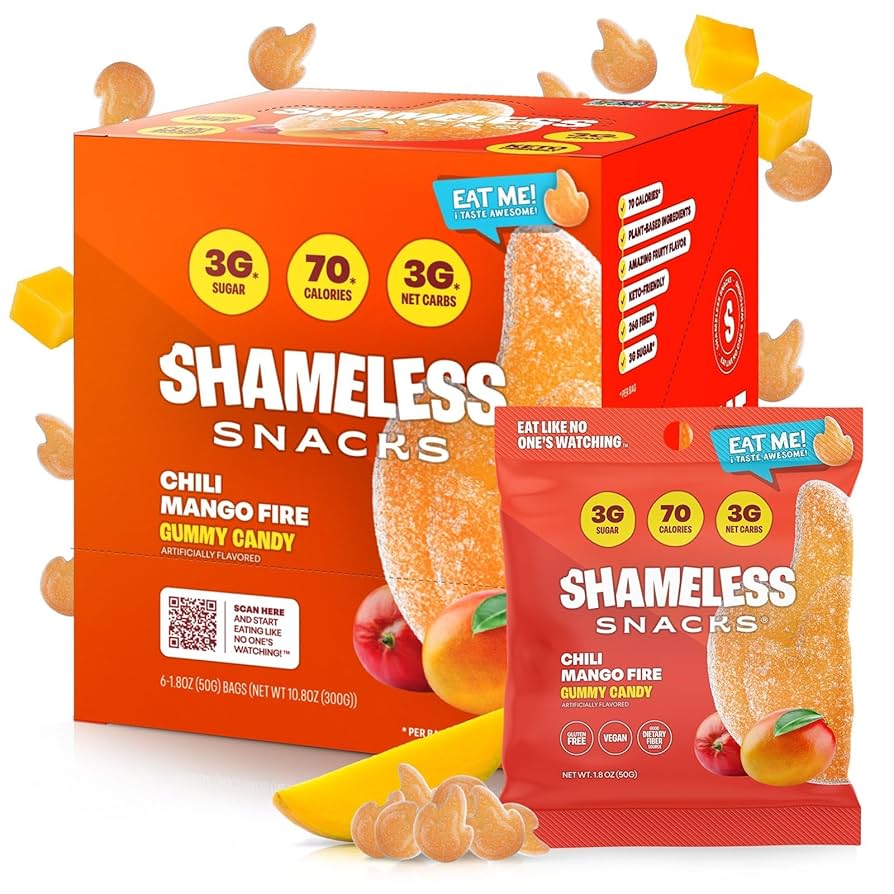 SNACK CHILI GUMMY SHAMELESS 50G