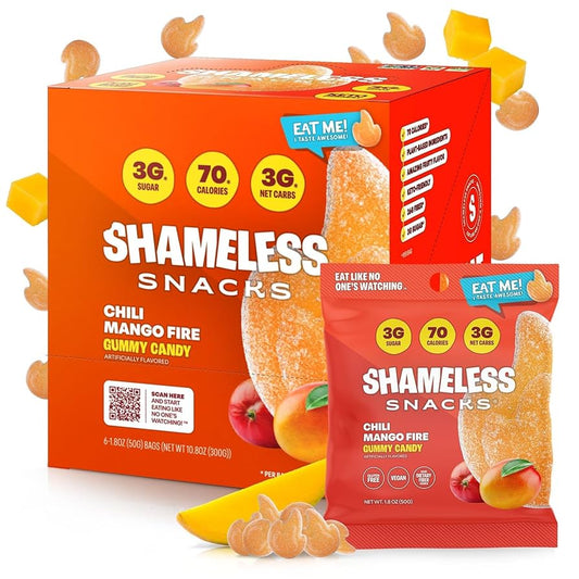 SNACK CHILI GUMMY SHAMELESS 50G