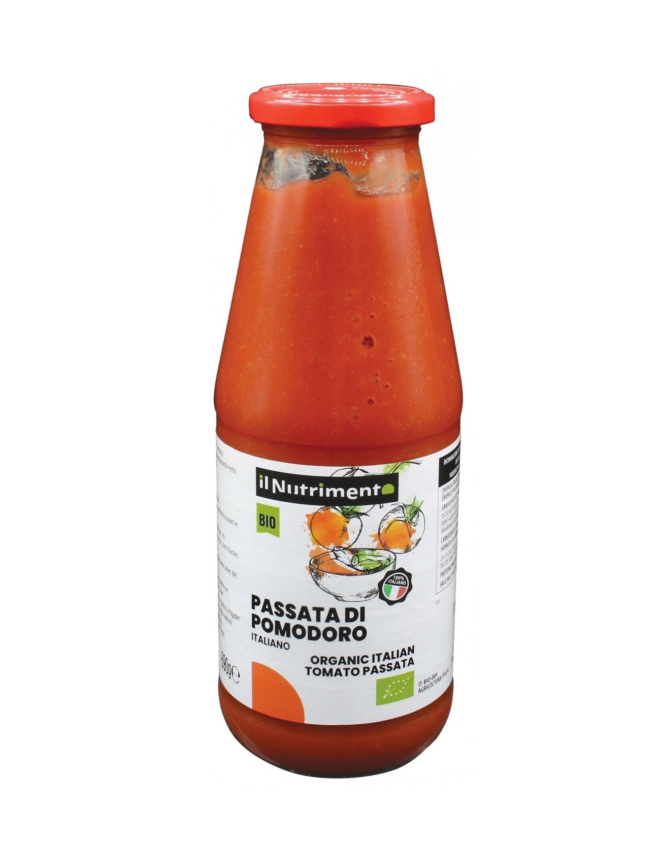 PASTA DE TOMATE ORGANICO IL NUTRIMENT  690g