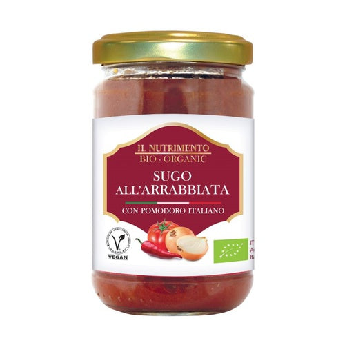 SALSA TOMATE ARRABBITA ORGANIC IL NUTRIMENTO 280G