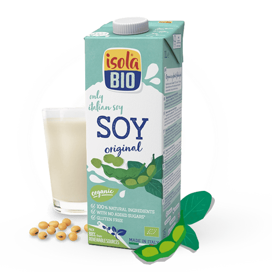 BEBIDA LECHE SOYA ISOLA BIO 1L