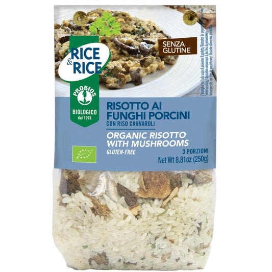 RISOTTO CON HONGOS PORCINI 250g RR