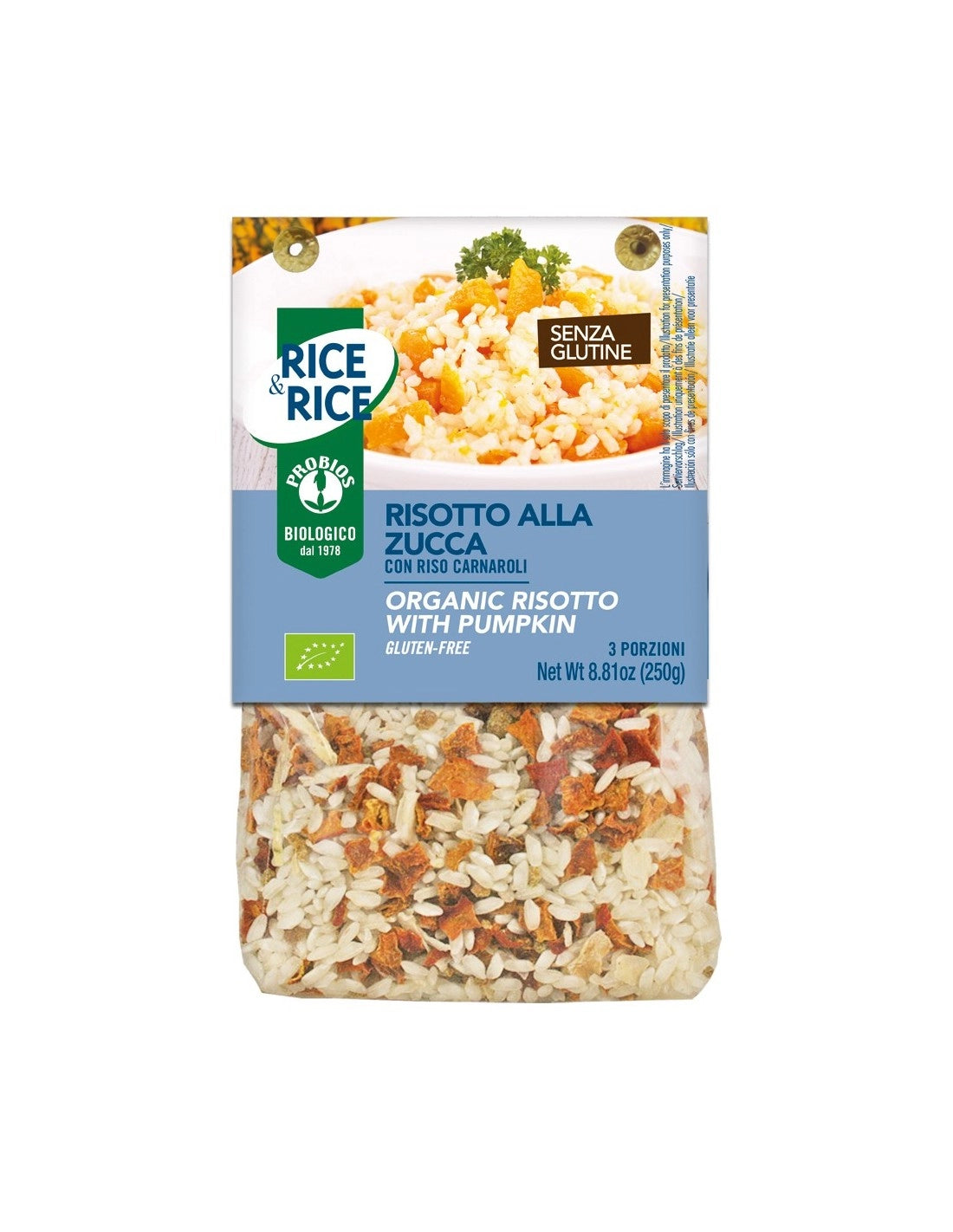 RISOTTO CON CALABAZA 150g RR