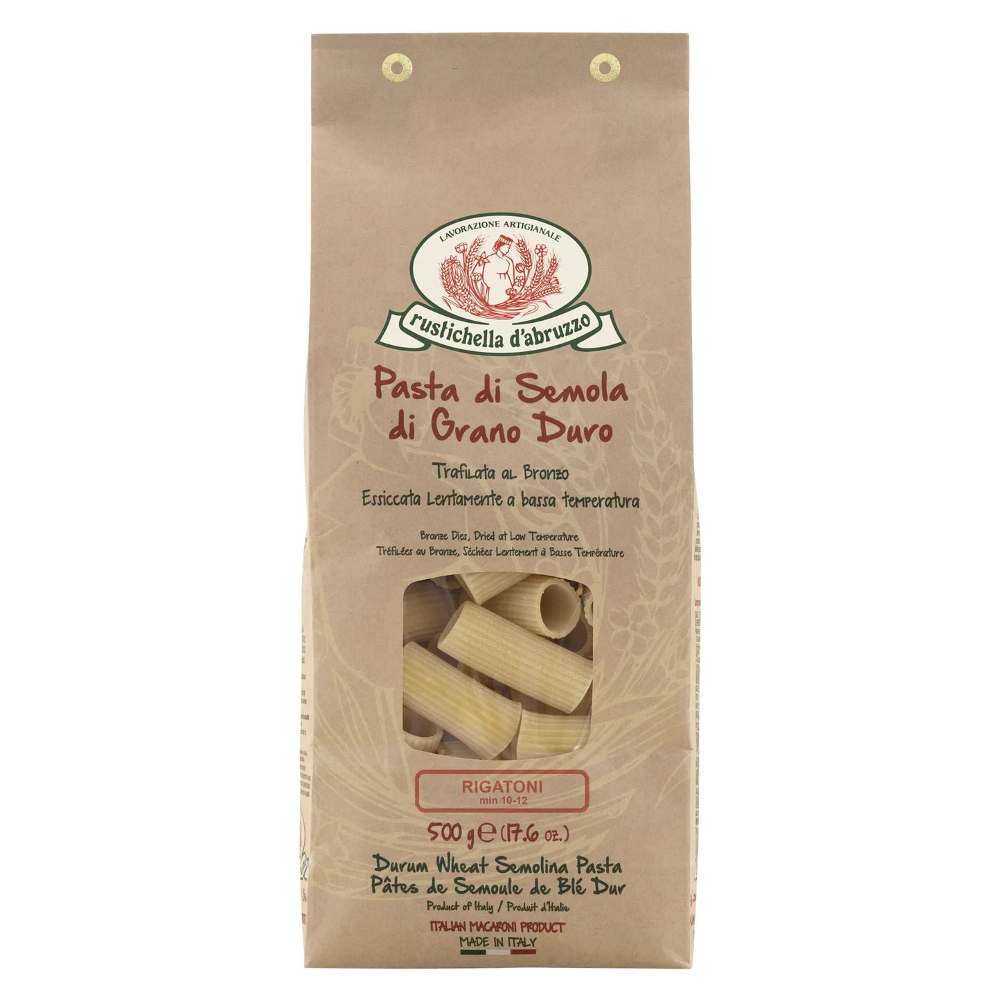 PASTA RIGATONI RUSTICHELLA 500G