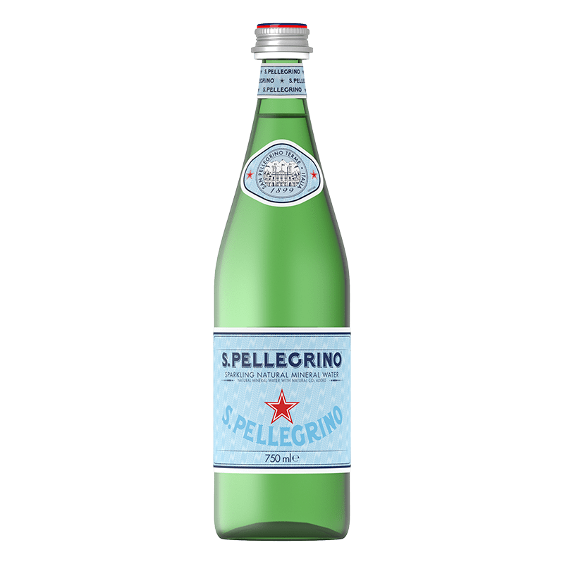 AGUA MINERAL CARBONATADA S.PELLEGRINO 750ML