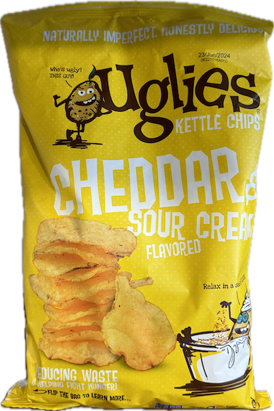SNACK CHEDDAR NATILLA UGLIES 170g