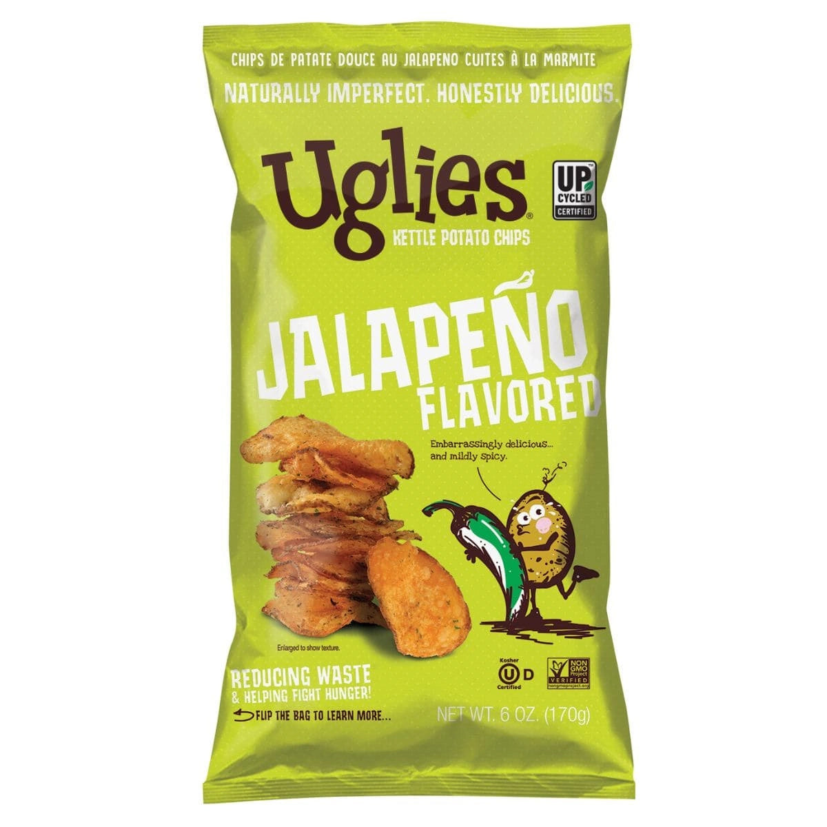 SNACK JALAPEÑO 170g UGLIES