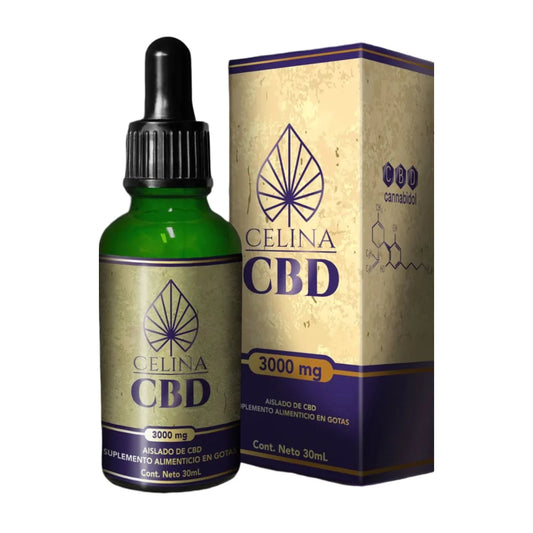 SUPLEMENTO ISOLADO CBD 3000 G GOTAS CELINA 3000G