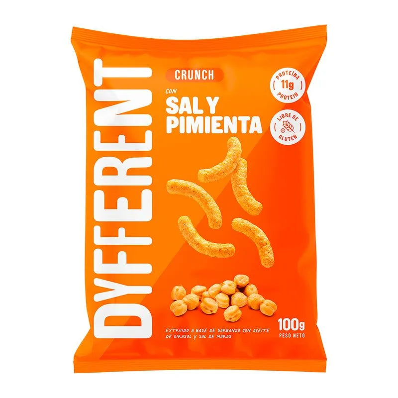 SNACK SAL ROSADA Y PIMIENTA DYFFERENT 100g