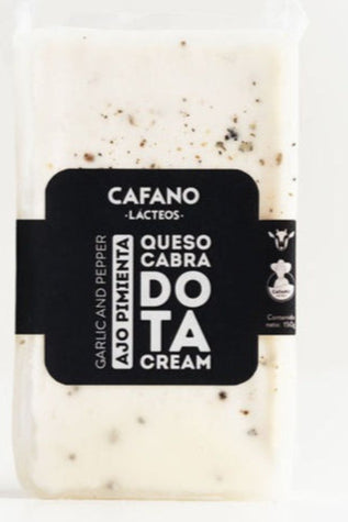 QUESO DOTA CREAM AJO PIMIENTA CAFANO 150G