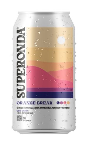 BEBIDA SUPERONDA ORANGE BREAK CBD 355ML