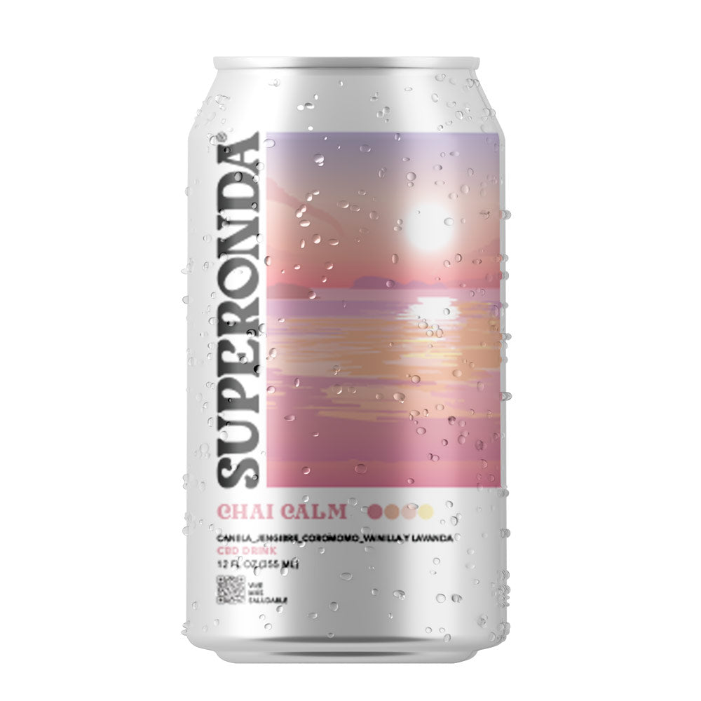 BEBIDA SUPERONDA CHAI CALM CBD 355ML