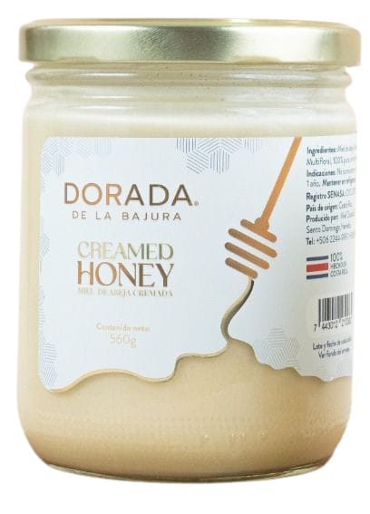 MIEL CREMADA DORADA LA BAJURA 560G