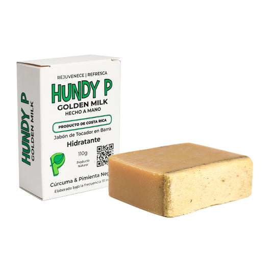 JABON EN BARRA GOLDEN MILK HUNDY P 110G