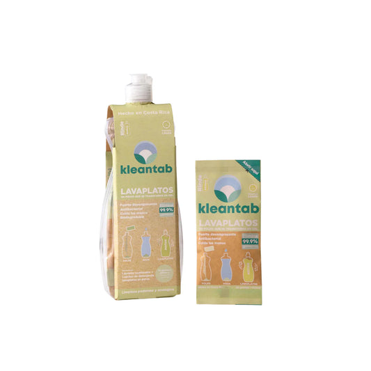BOTELLA PARA DETERGENTE LAVAPLATOS KLEANTAB