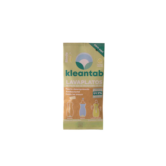 DETERGENTE LAVAPLATOS EN POLVO KLEANTAB 30G
