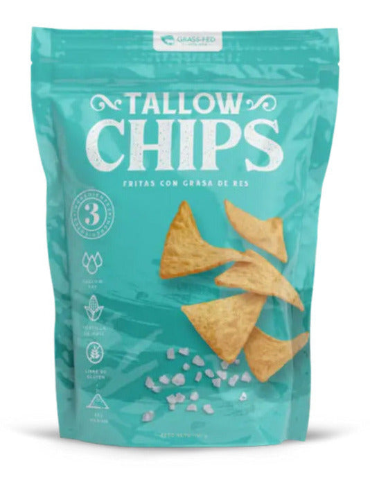 TALLOW CHIPS CON GRASA GRASS FED