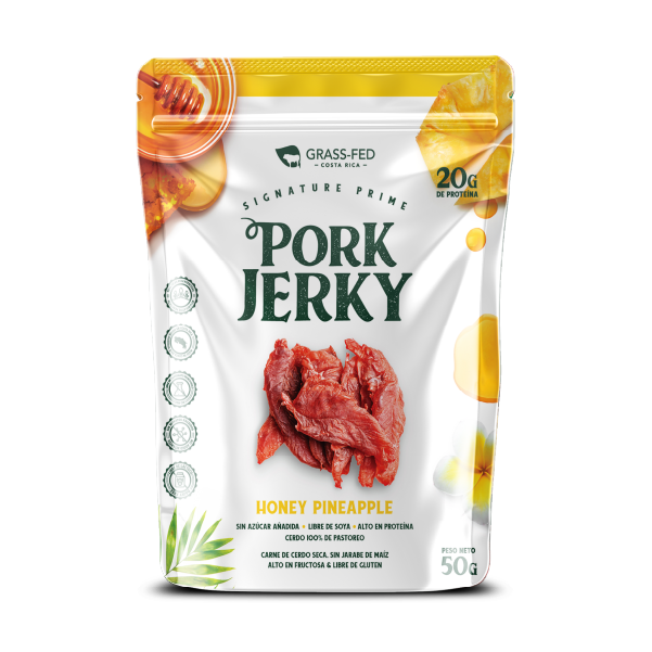 CERDO JERKY HONEY PINEAPPLE GRASS FED 50G