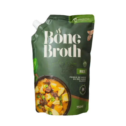 BONE BROTH RES GRASS FED 750ML