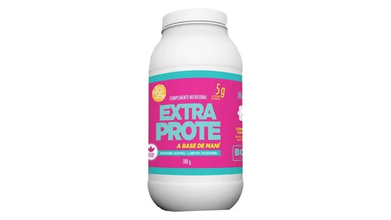 MANTEQUILLA MANÍ POLVO EXTRA PROTEÍNA JOLIES 180G