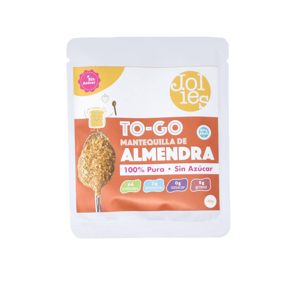 TO GO MANTEQUILLA DE ALMENDRA - JOLIES 40G