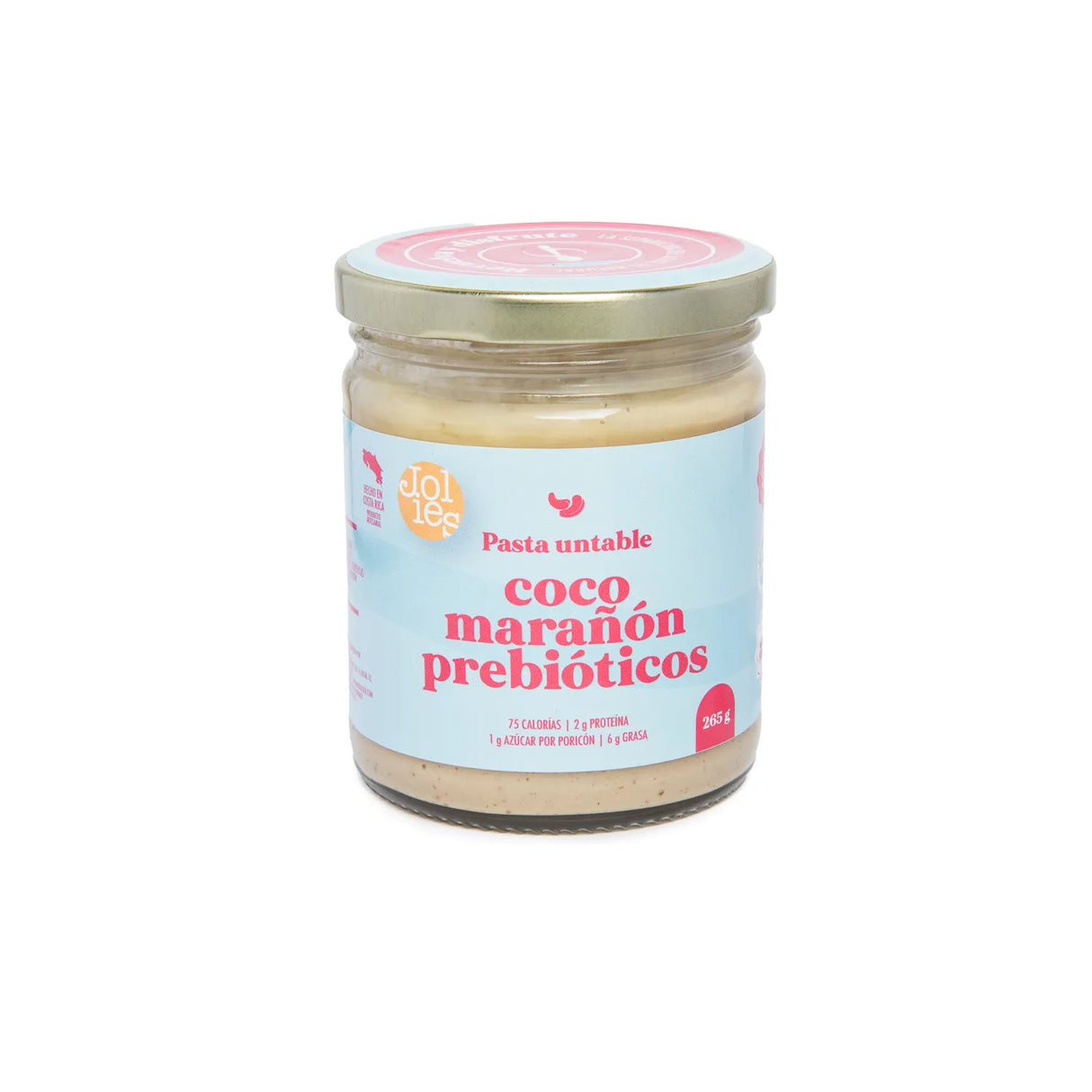 MANTEQUILLA DE COCO Y MARAÑÓN - JOLIES 265g