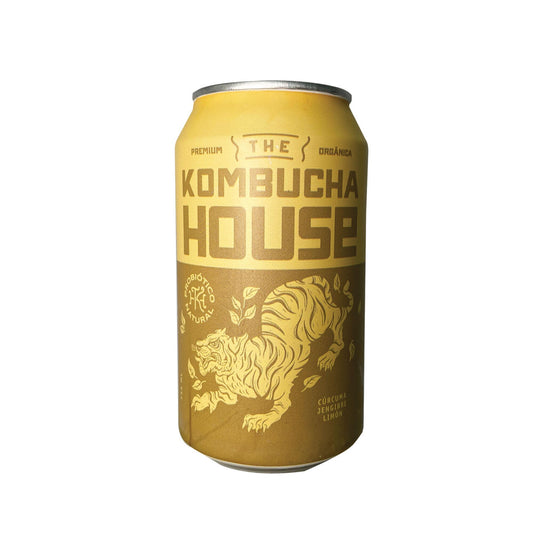 KOMBUCHA CURCUMA JENGIBRE LIMON HOUSE 355ML