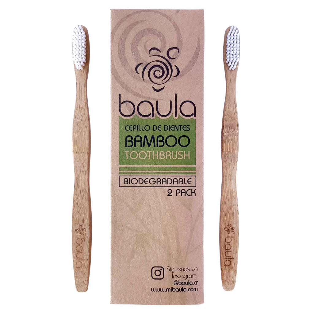 CEPILLO DIENTES BAMBU BAULA 2 UNIDADES