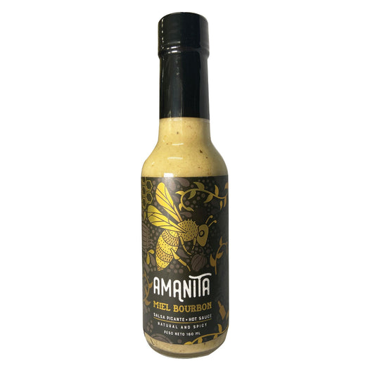SALSA PICANTE MIEL BOURBON AMANITA 160ml