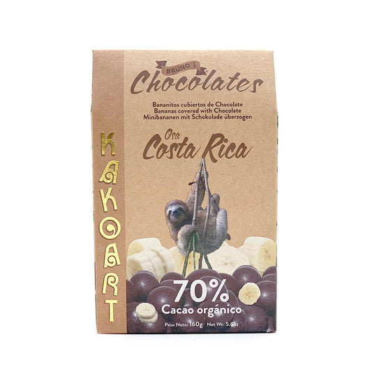 CHOCOLATE BANANO 70% BRUNOS 160G